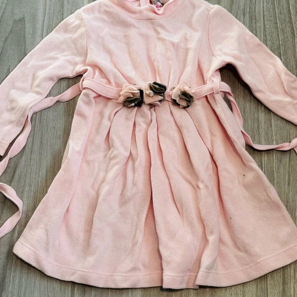 Il Gufo***Pink Baby Girl Dress***9 mo.***$389 NWT - Picture 3 of 5